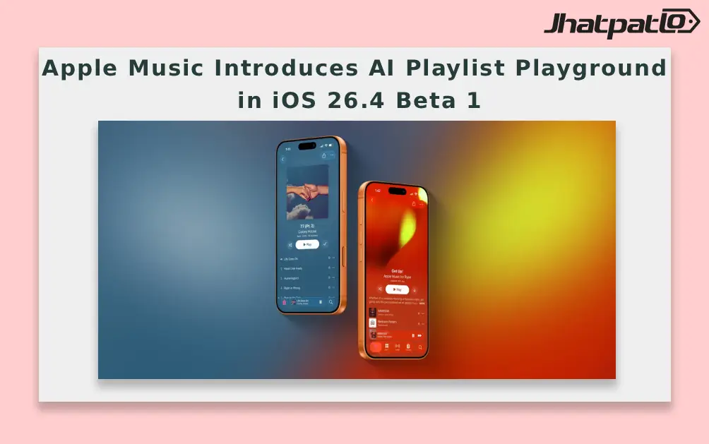  Apple Music Introduces AI Playlist Playground in iOS 26.4 Beta 1